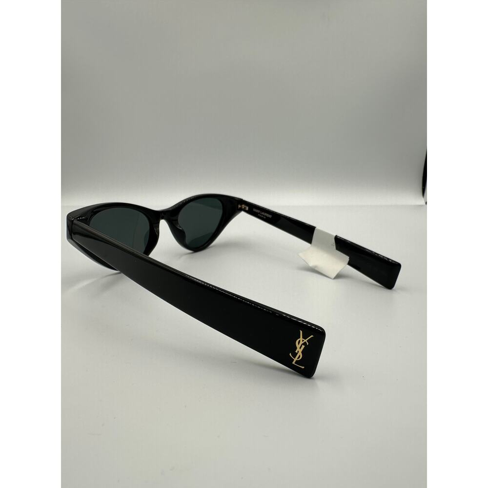 Saint Laurent Womens SL M144 Black Cat Eye Sunglasses - Picture 5 of 7